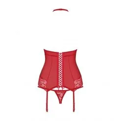 Obsessive Corset 838-COR -Fetish bdsm boutique corset 838 cor rouge 4