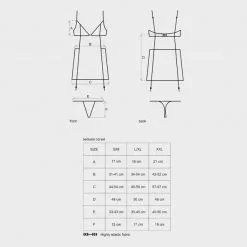 Obsessive Corset Sedusia 11 Obsessive Corset Sedusia -Fetish bdsm boutique corset porte jarretelles obsessive sedusia tailles