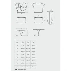 Obsessive Costume D'Étudiante Student -Fetish bdsm boutique costume etudiante obsessive student tailles