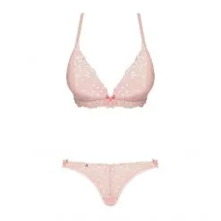 Obsessive Delicanta Ensemble 2 Pièces -Fetish bdsm boutique delicanta set rose 03