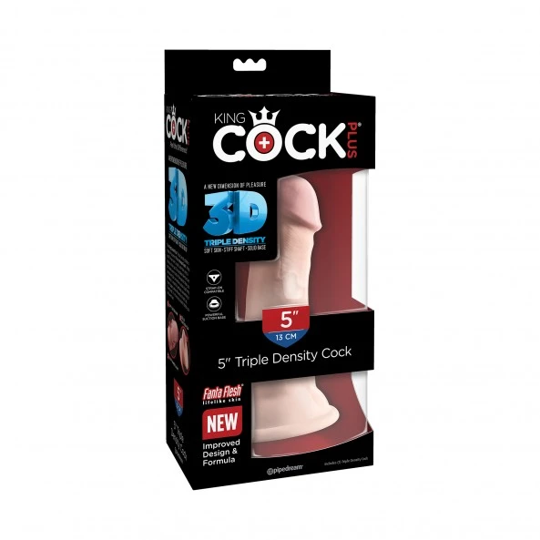 King Cock Dong Ventouse Triple Densité 13 Cm 8 King Cock Dong Ventouse Triple Densité 13 Cm – Image 6