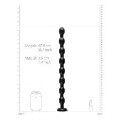 Ouch! Dong Anal Long Beaded 50 Cm -Fetish bdsm boutique dong anal long beaded 50 cm 03