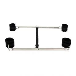 Rimba Double Barres Écartement Avec Menottes -Fetish bdsm boutique double barres menottes poignes 3