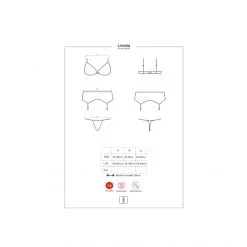 Obsessive Ensemble 3 Pièces Lividia 11 Obsessive Ensemble 3 Pièces Lividia -Fetish bdsm boutique ensemble 3 pieces rouge lividia obsessive 05