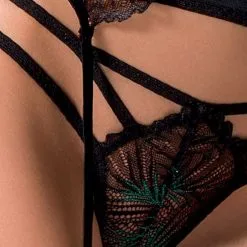 Passion Ensemble 3 Pièces Floris -Fetish bdsm boutique ensemble 3 pieces floris 4