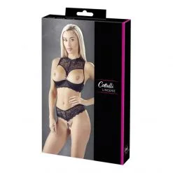 Cottelli Collection Ensemble Lingerie Ouverte Anneaux -Fetish bdsm boutique ensemble lingerie ouverte anneaux cotelli lingerie 06