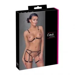 Cottelli Collection Ensemble Ouvert Chainette -Fetish bdsm boutique ensemble lingerie ouverte chainette cottelli lingerie 05