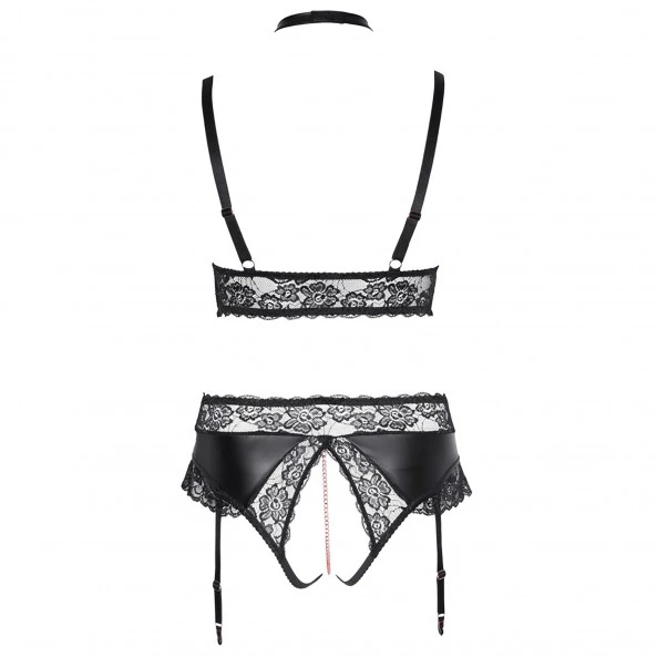 Cottelli Collection Ensemble Lingerie Ouverte Grande Taille Mat 8 Cottelli Collection Ensemble Lingerie Ouverte Grande Taille Mat – Image 6