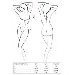 Passion Ensemble Ofelia Set -Fetish bdsm boutique ensemble seins nus ofelia passion 03