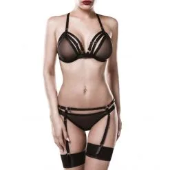 Grey Velvet Ensemble 3 Pièces