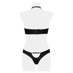 Grey Velvet Ensemble Dentelle 2 Pièces 11 Grey Velvet Ensemble Dentelle 2 Pièces -Fetish bdsm boutique ensemble chaines 3 pieces 5 1