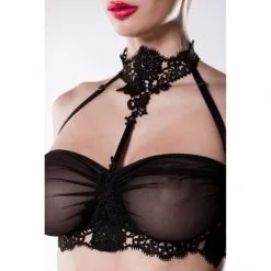 Grey Velvet Ensemble érotique N° 20022 -Fetish bdsm boutique ensemble erotique n20022 grey velvet 3