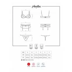 Obsessive Ensemble Heartina -Fetish bdsm boutique ensemble heartina noir 5