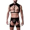 Grey Velvet Ensemble Erotique N° 20051 -Fetish bdsm boutique ensemble homme 20051 grey velvet
