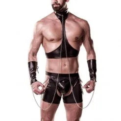 Grey Velvet Ensemble Erotique N° 20053