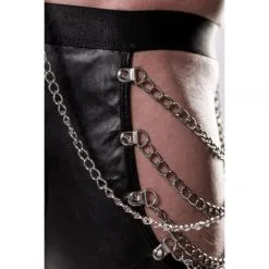 Grey Velvet Ensemble Erotique N° 20053 -Fetish bdsm boutique ensemble homme 20053 grey velvet 3