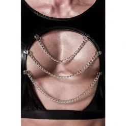 Grey Velvet Ensemble Erotique N° 20056 -Fetish bdsm boutique ensemble homme 20056 grey velvet 3