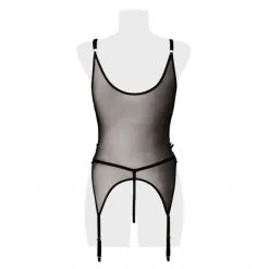 Grey Velvet Guêpière Dentelle Et String -Fetish bdsm boutique ensemble neglige dentelle 2 pieces 6