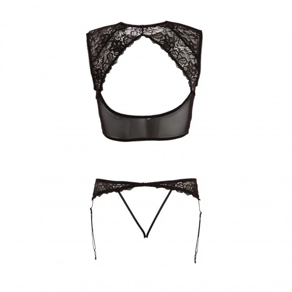 Abierta Fina Ensemble Ouvert String Porte Jarretelles 8 Abierta Fina Ensemble Ouvert String Porte Jarretelles – Image 6