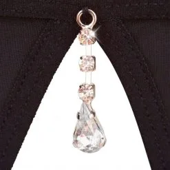 Abierta Fina Ensemble Strass Seins Nues -Fetish bdsm boutique ensemble strass seins nues 09