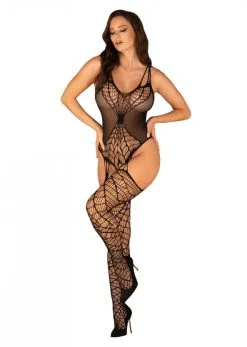 Obsessive Bodystocking G325 -Fetish bdsm boutique g325 bodystocking noir 3