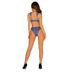 Obsessive Ensemble Giselia -Fetish bdsm boutique giselia ensemble 2 pcs bleu 4