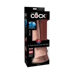 King Cock Gode Ventouse Triple Densité 20 Cm -Fetish bdsm boutique gode king cock plus triple density 20cm 06