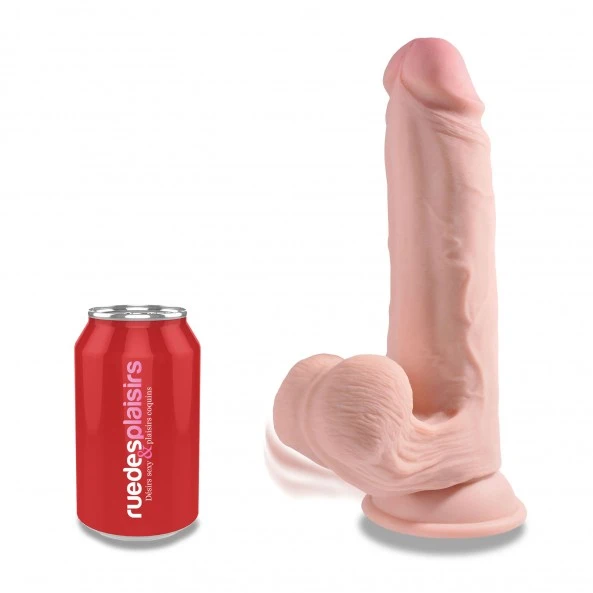 King Cock Gode Triple Densités 23 Cm Avec Testicules Mobiles 5 King Cock Gode Triple Densités 23 Cm Avec Testicules Mobiles â Image 3