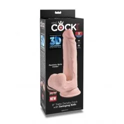 King Cock Gode Triple Densités 23 Cm Avec Testicules Mobiles 15 King Cock Gode Triple Densités 23 Cm Avec Testicules Mobiles -Fetish bdsm boutique gode triple densites 20 cm avec testicules mobiles 07