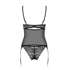 Obsessive Guêpière Contica -Fetish bdsm boutique guepiere noire contica obsessive 04