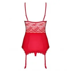 Obsessive Guêpière Lovica -Fetish bdsm boutique guepiere sexy rouge lovica 4