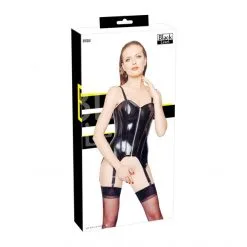 Black Level Guêpière Vinyle Basque -Fetish bdsm boutique guepiere vinyle basque black level 06