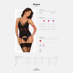 Obsessive Guêpière Diyosa -Fetish bdsm boutique guepiere diyosa 05