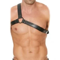 UOMO Harnais Cuir Gladiator