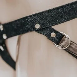 Fun Factory Harnais Strap & Bound -Fetish bdsm boutique harnais strap and bound denim fun factory 05