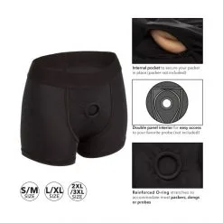 CalExotics Harnais Caleçon Boxer Brief -Fetish bdsm boutique harnais calecon boxer 03