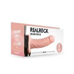 RealRock Harnais Strap-On Avec Dong Réaliste 15,5 Cm 21 RealRock Harnais Strap-On Avec Dong Réaliste 15,5 Cm -Fetish bdsm boutique harnais strap on avec dong realiste 155 cm 10