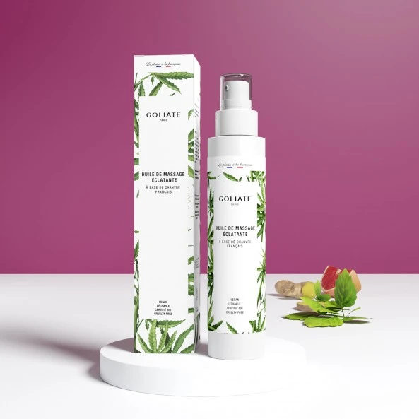 Goliate Huile De Massage Éclatante Chanvre 4 Goliate Huile De Massage Éclatante Chanvre – Image 2