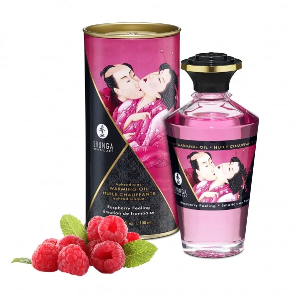 Shunga Huile Aphrodisiaque Chauffante Comestible 3 Shunga Huile Aphrodisiaque Chauffante Comestible