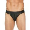 UOMO Jock En Cuir Zipper -Fetish bdsm boutique jock cuir zipper uomo noir 01