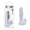 King Cock Gode Ventouse Clear 13 Cm 2 King Cock Gode Ventouse Clear 13 Cm -Fetish bdsm boutique king cock clear gode ventouse 13cm 01