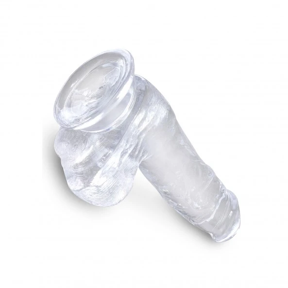 King Cock Gode Ventouse Clear 15 Cm 7 King Cock Gode Ventouse Clear 15 Cm â Image 5