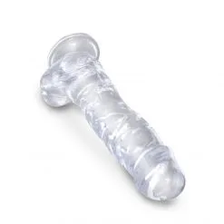 King Cock Gode Ventouse Clear 20 Cm -Fetish bdsm boutique king cock clear gode ventouse 20cm 04