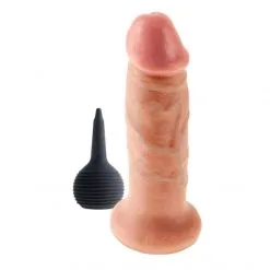 King Cock Dong Réaliste Éjaculateur 18 Cm -Fetish bdsm boutique king cock gode ejaculateur 18cm 04