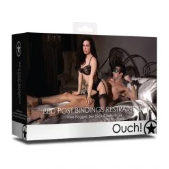 Ouch! Kit D'attaches Pour Lit -Fetish bdsm boutique kit attaches pour lit 3