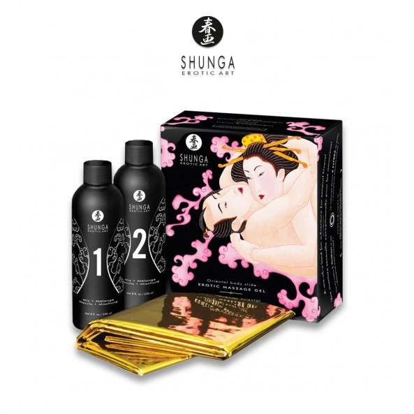 Shunga Coffret De Massage Oriental 3 Shunga Coffret De Massage Oriental