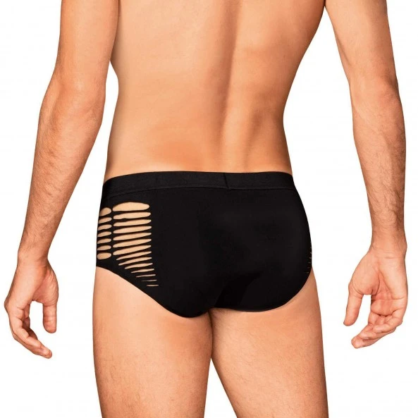 Obsessive Slip M101 Homme Noir 4 Obsessive Slip M101 Homme Noir – Image 2