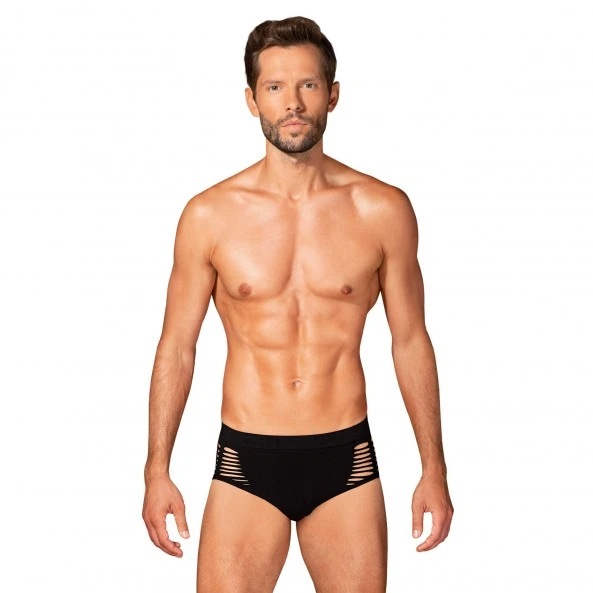 Obsessive Slip M101 Homme Noir 5 Obsessive Slip M101 Homme Noir – Image 3