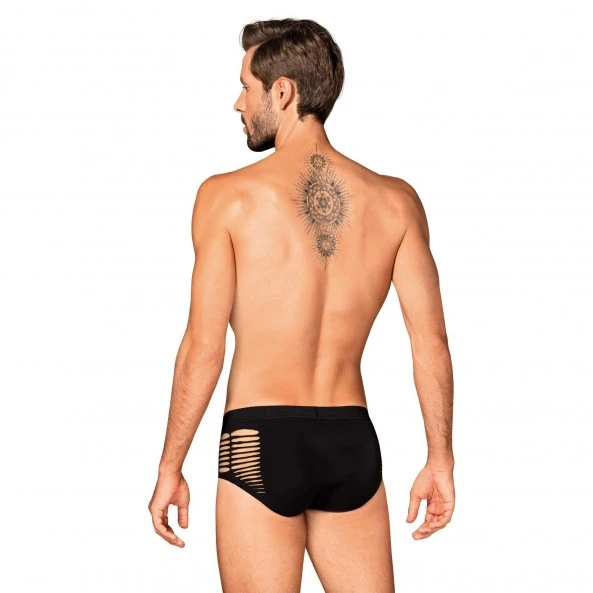 Obsessive Slip M101 Homme Noir 6 Obsessive Slip M101 Homme Noir – Image 4