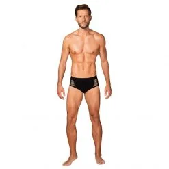 Obsessive Slip M101 Homme Noir 14 Obsessive Slip M101 Homme Noir -Fetish bdsm boutique m101 slip homme noir 5